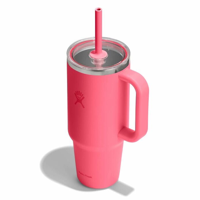 40-oz-travel-tumbler-m7 tt40pscc668-40-oz-travel-tumbler-clear-lid-popstar-pink-angledhigh.jpg