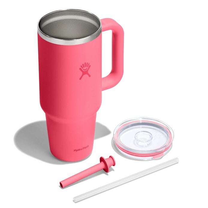 40-oz-travel-tumbler-m7 tt40pscc668-40-oz-travel-tumbler-clear-lid-popstar-pink-exploded.jpg